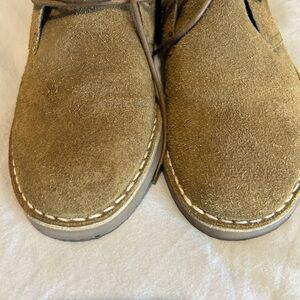 J Crew Men’s Desert boots.